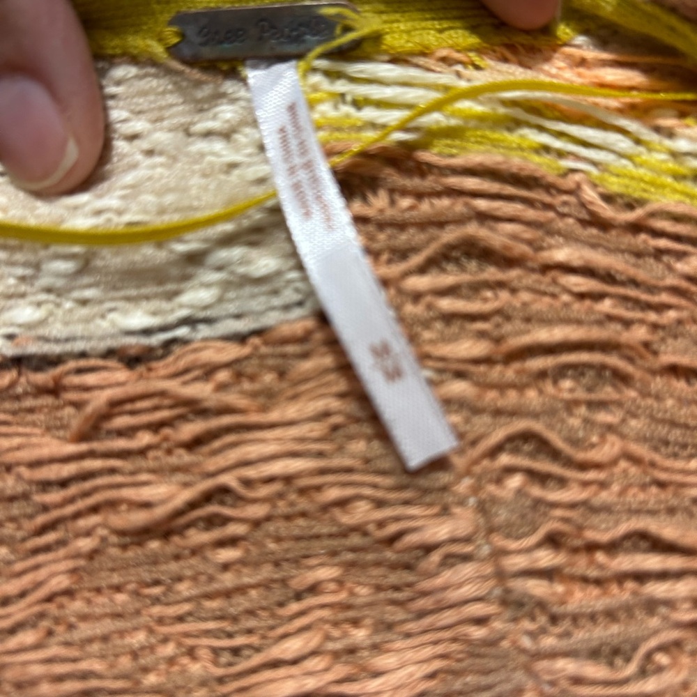 Free People Patchwork Long Open-Front Cardigan — … - image 8